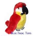 15cm Red Parrot Soft Toy   Plush Stuffed Animal