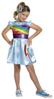 Girls Classic Rainbow Dash Costume   My Little Pony Costumes