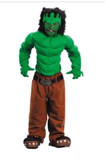 Child Green Monster Costume   Monster Child   This is one bad little 