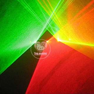 HOT SALE  4 lens GR DMX Laser Stage Lighting DJ Show 