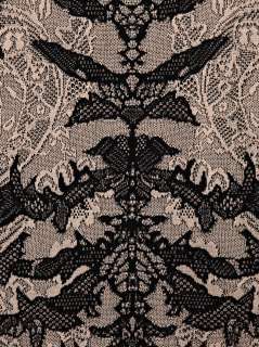 Spine lace jacquard knit dress  Alexander McQueen  Matchesfa