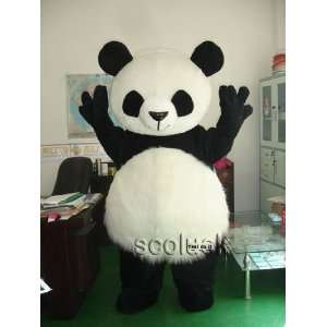  2011 panda bear mascot costume cartoon fancy dress Toys 