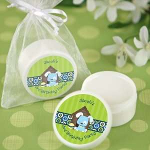  Boy Puppy Dog   Lip Balm Personalized Birthday Party Favors Baby