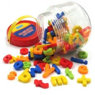 Megcos Fun Magnetic Letters & Numbers Set 100 Pieces  Affordable Gift 