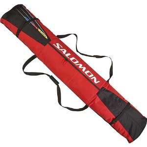   Salomon 2 Pair Ski Bag   180 cm (Black/Bright Red)