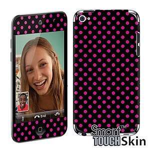  Smart Touch Skin for iPod touch (4th gen), Hot Pink Polka 