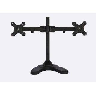  Vertical Freestanding Dual/Two LCD Monitor Stand Holds up 