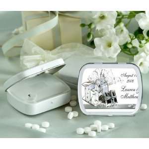  Baby Keepsake Silver Wrapped Gift Box Design Personalized 