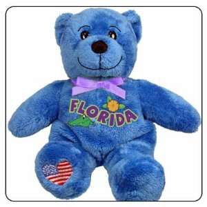    Florida Symbolz Plush Blue Bear Stuffed Animal Toys & Games