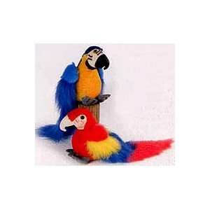  9 Scarlet Macaw Plush Stuffed Animal Toy Toys & Games
