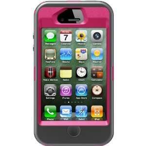 Otterbox iPhone 4s Defender Case   Pink/Grey Apple iPhone 4 (AT&T 