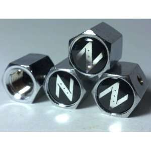  Nissan Z Anti theft Car Wheel Tire Valve Stem Caps 