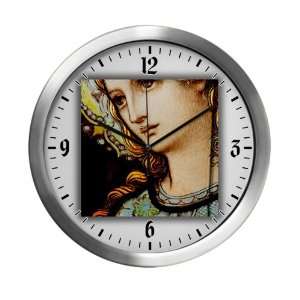  Modern Wall Clock Mother Mary Stained Glass Everything 