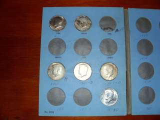JFK Half Dollar Lot 6 coins 1964 1971  