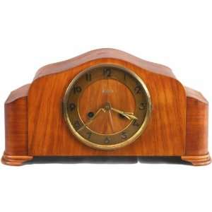   Art Deco Westminster Mantle Clock Mahogany Magor