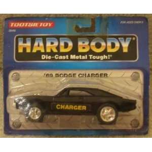  1969 DODGE BLACK CHARGER TOOTSIETOY HARD BODY DIE CAST MODEL 