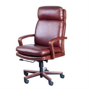  Leaders 26W Executive Swivel   Wood Base Finish Black 