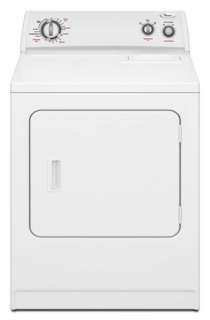   Box Whirlpool White 6.5 Cu Ft 29 Wide Electric Dryer WED5100VQ  