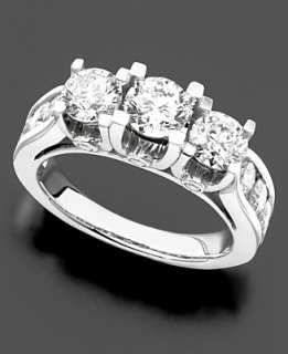 Diamond Ring, 14k White Gold Diamond (3 ct. t.w.)   Diamondss