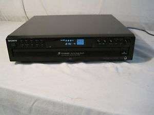 SONY CDP CE375 5 DISC CHANGER CD PLAYER CDPCE375  
