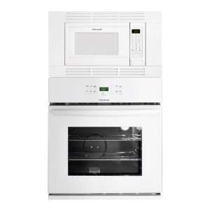 Frigidaire 27 Inch White 3 Piece Wall Oven Microwave Combo FFEW2725LW 