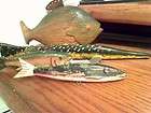 rare 1930,s paw paw bait co. fishing lure and box and vintage sticker 