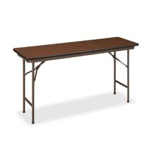  Basyx FTE2448QQ Economy Folding Table, 48 x 24, Light Gray 