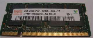 Certified Acer Compatible PC2 4200 533Mhz Laptop 2GB DDR 2 Stick of 