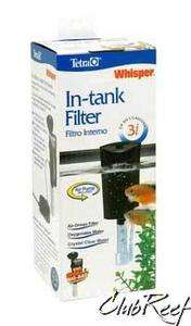 Whisper 3i In Tank Aquarium Filter Tetra Nano 3 Gallon  