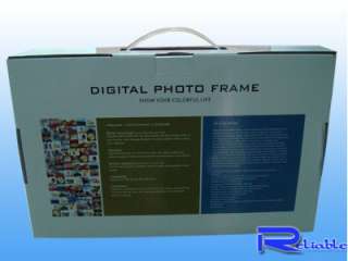 Digital Video Picture Photo Frame +Remote Control  Calendar Blue 