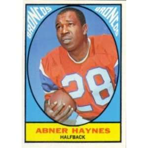  Abner Haynes Broncos 1967 Topps card #35 ExMt/NrMt Sports 