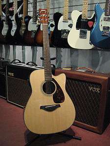 Yamaha FGX700SC Acoustic Electric Cutaway Guitar  