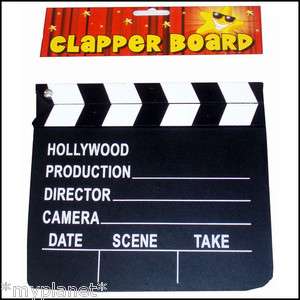 HOLLYWOOD FILM PROP HOME MOVIE ACTION SCENE DIRECTORS TAKE CLAPPER 