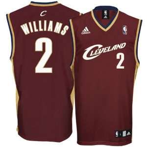 NBA adidas Cleveland Cavaliers #2 Mo Williams Wine Replica Basketball 