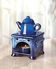 Country Stove tea pot kettle Wax Tart warmer Oil diffus