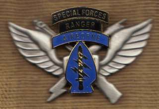 Special Forces Ranger Airborne Vietnam 1st Style Air Assault Badge 