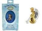 golf angel wings wishes tac pin gift boxed expedited shipping