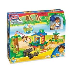    Mega Bloks Diego Animal Rescue Center Playset Toys & Games