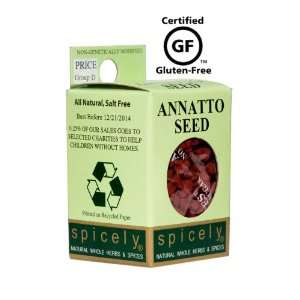   and Certified Gluten Free Annatto Seeds  Low Rate Shipping