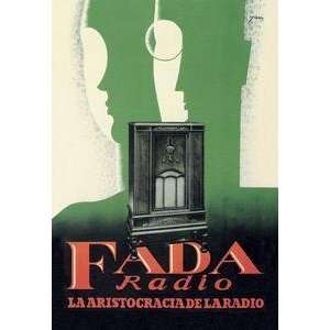  Vintage Art Fada Radio   La Aristocracia de la Radio 