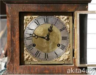 ANTIQUE WILCOCK MANTLE CLOCK   Keeps Time   NR  
