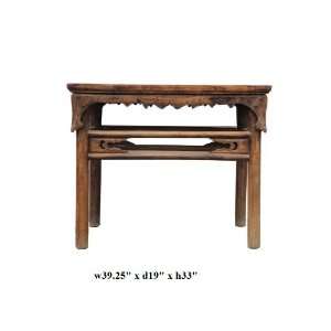  Vintage Chinese Carved Side Altar Console Table Ass785 
