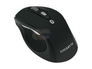   Black 1 x Wheel Bluetooth Wireless Laser 1600 dpi Compact Laptop Mouse
