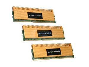    SUPER TALENT Gold Series 6GB (3 x 2GB) 240 Pin DDR3 SDRAM 