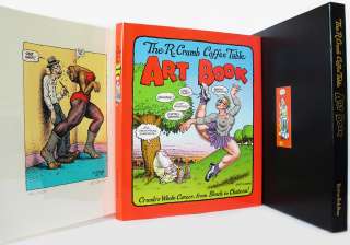 crumb coffee table art book signed deluxe edition by robert crumb