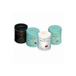 Bentleys Assorted Green and White Tea Flavor Tin Collection 200 Count 