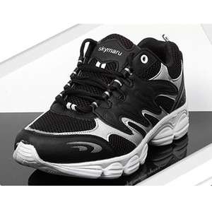 New Perfect Mens Black Sports Athletic Running Sneakers Shoes  