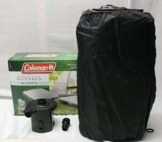 Coleman Queen Quickbed Air Mattress Combo Pump Bedding Inflatable 