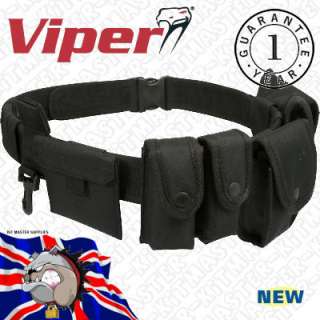 Viper Security Guard Police MOD Utility Kit Belt Black  