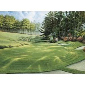  Azalea Hole Golf Course HIGH QUALITY MUSEUM WRAP CANVAS 